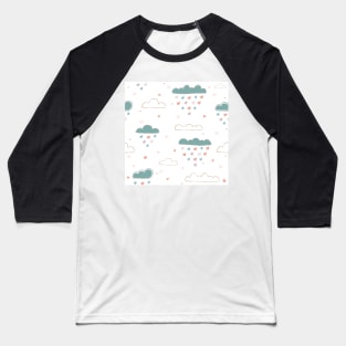 Heavy Heart Rain Baseball T-Shirt